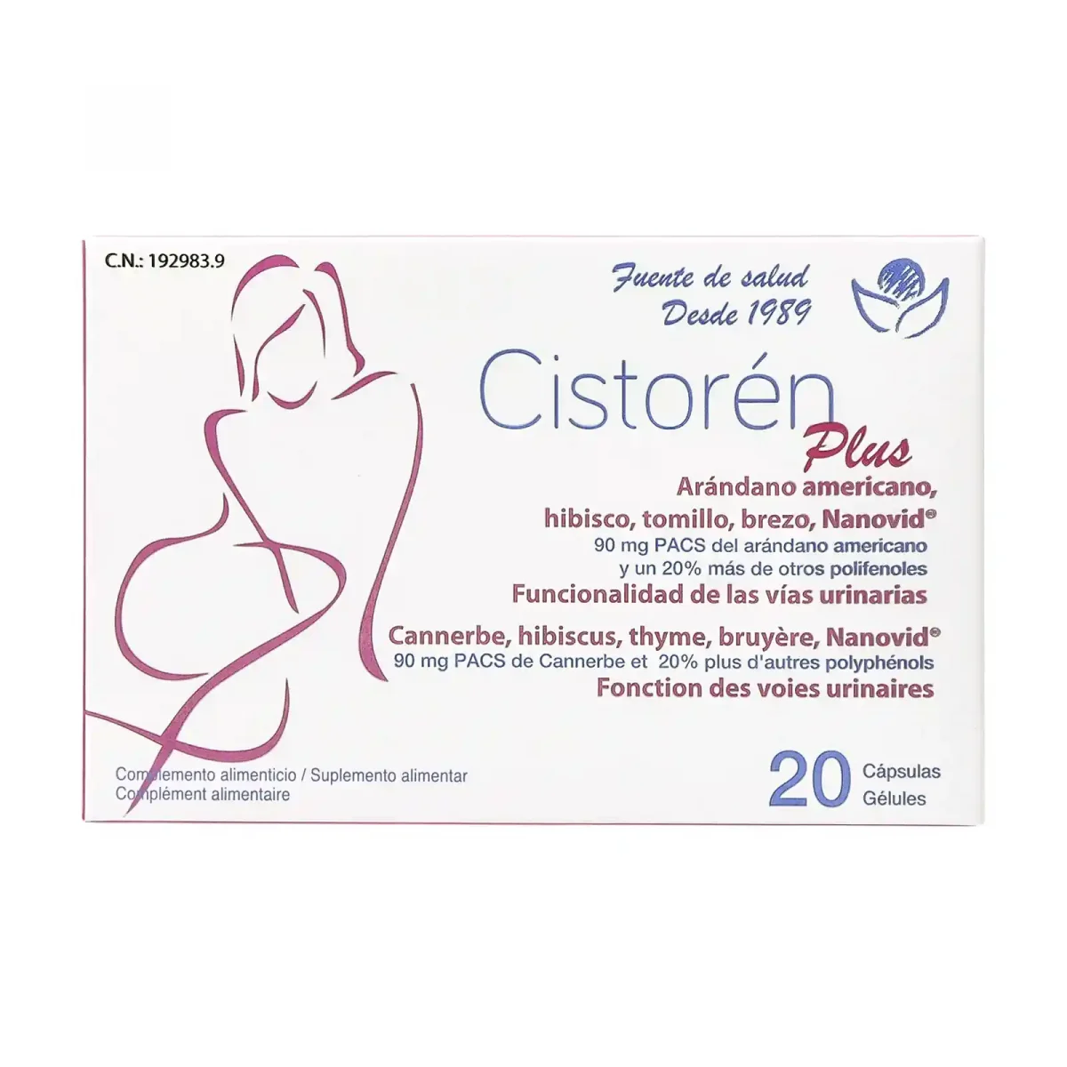 Cistoren Plus Bioserum 20Caps