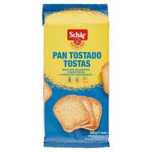 Pan Tostado Sin Gluten Tostas Schär 260G
