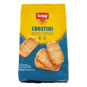 Panecillos Tostados Crostini Sin Gluten Schär 150 Gr