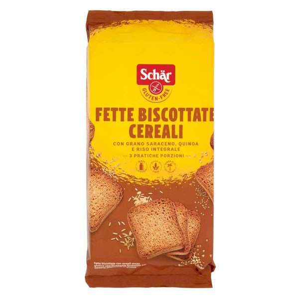 Biscotes Cereales Sin Gluten Schär 260 gr