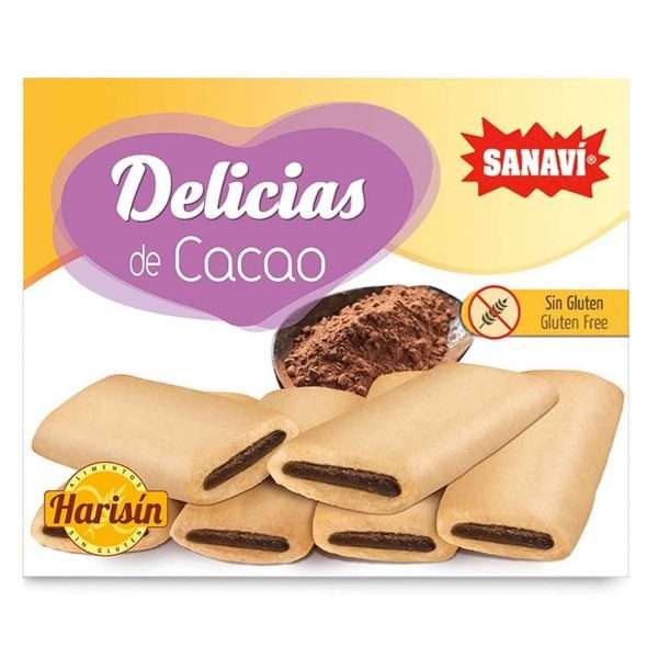 Delicias de Cacao Sin Gluten Sanavi 150g