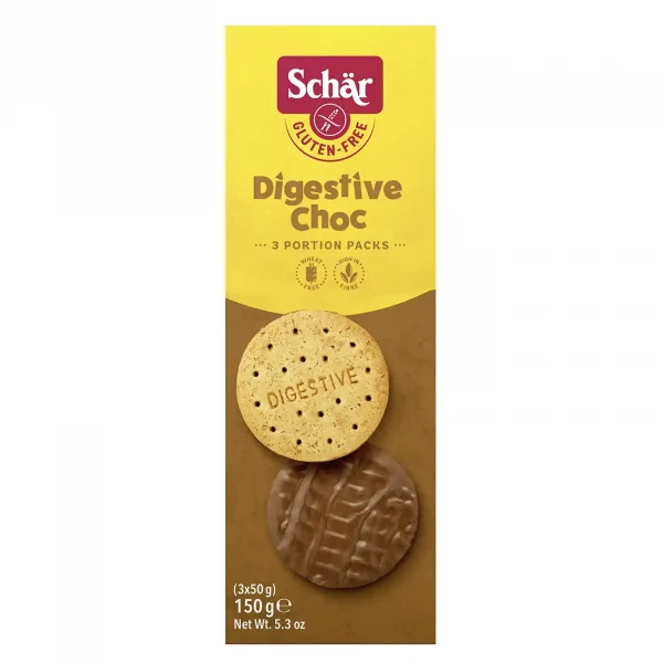 Galletas Digestive Chocolate Schär 150g
