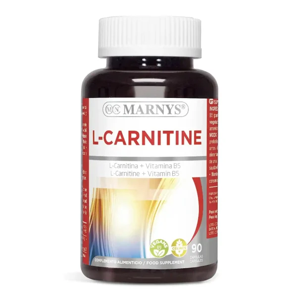 L-Carnitina con Vitamina B5 Marnys 90caps