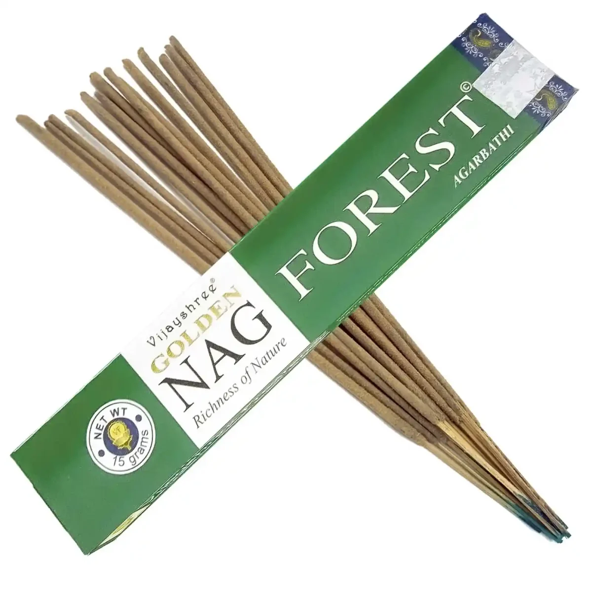 Golden Nag Forest Incienso Vijayshree 15G