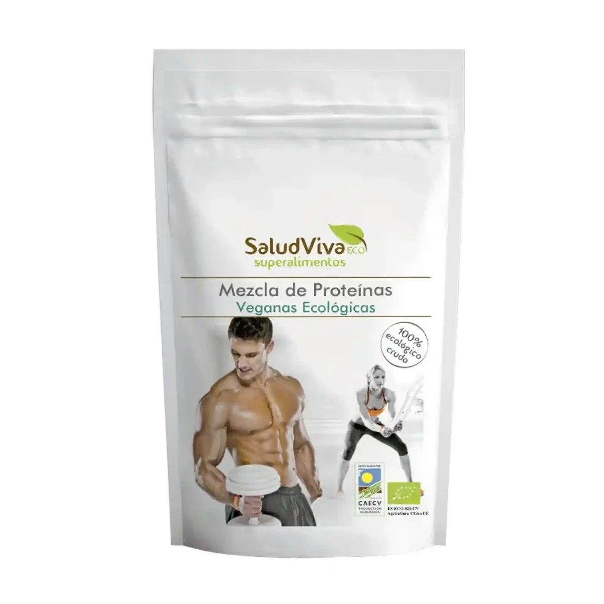 Proteínas En Polvo Veganas Eco Saludviva 500G