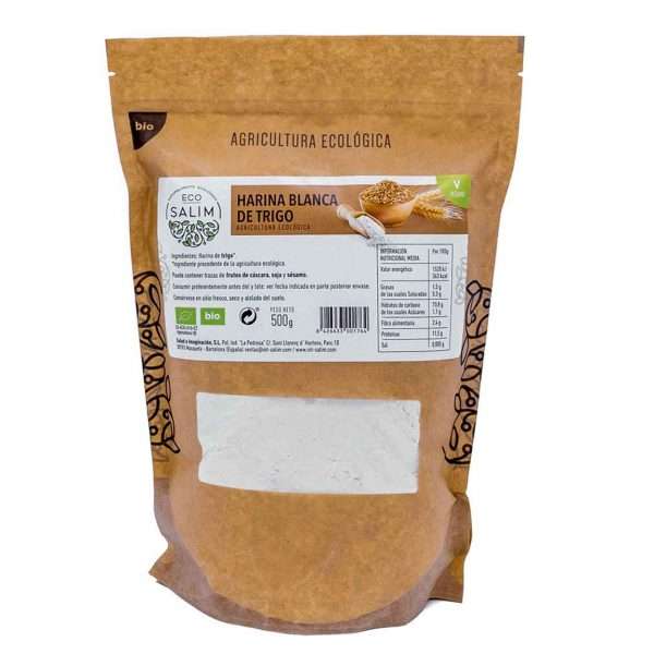 Harina blanca de trigo Ecológica Eco Salim 500gr