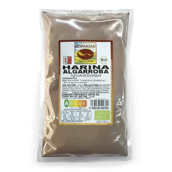 Harina de Algarroba Bioprasad 500 g