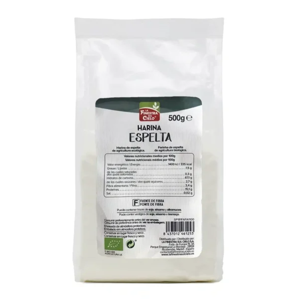Harina de Espelta Blanca Bio La Finestra 500 g