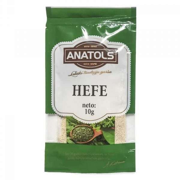 Levadura Seca instantánea Anatols 10gr