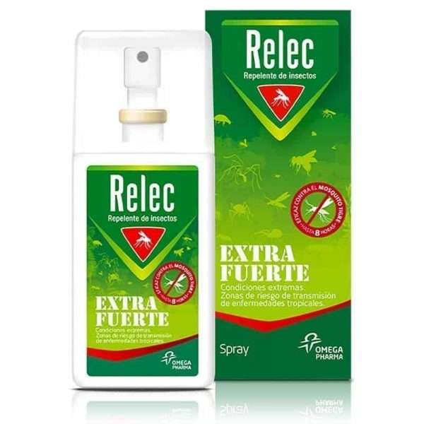 Relec Extra Fuerte Spray Repelente Perrigo Omega Pharma 75ml