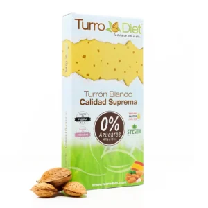 Turrón Blando Sin Azúcar Sin Gluten Turrodiet 150 G