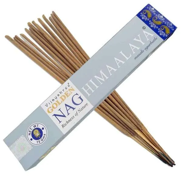 Golden Nag Himaalaya Incienso 15g