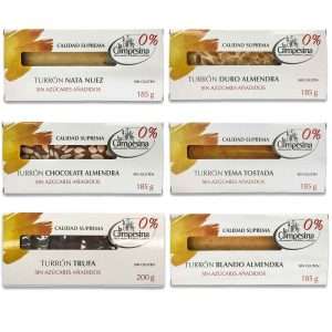 Turrón Sin Gluten Sin Azúcar La Campesina