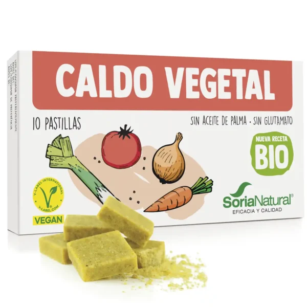 Caldo Vegetal Natural Soria Natural 110g