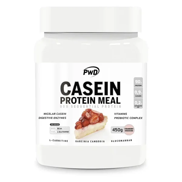 Casein Protein Meal Tarta Queso y Fresa 450 gr