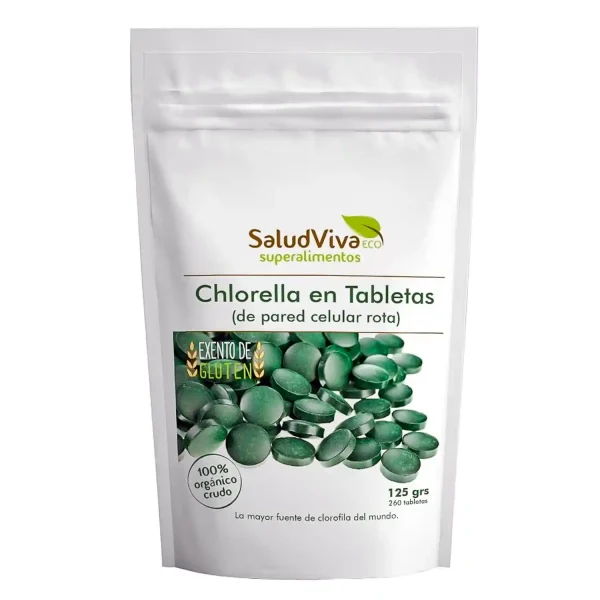 Chlorella en tabletas SaludViva