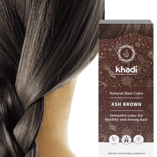 Tinte Natural Castaño Ceniza Khadi