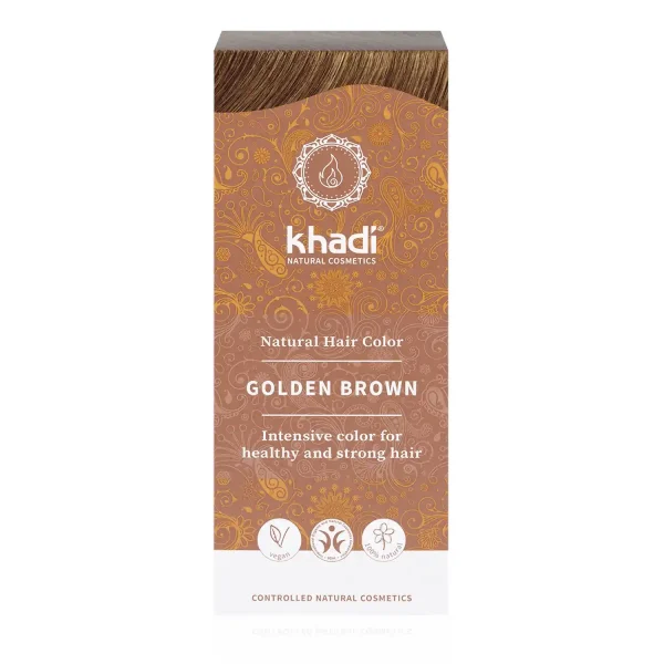 Tinte Natural Castaño Dorado Khadi