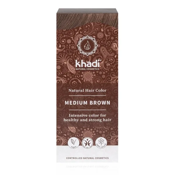 Tinte Natural Castaño Medio Khadi