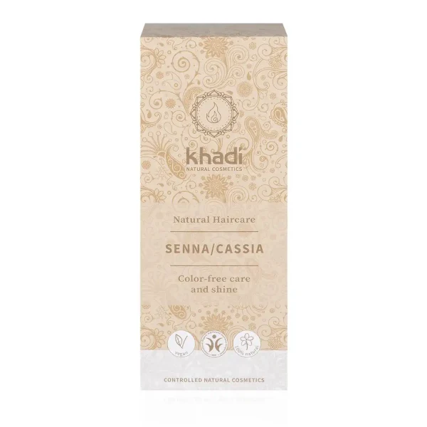Tinte Natural Senna Cassia Khadi