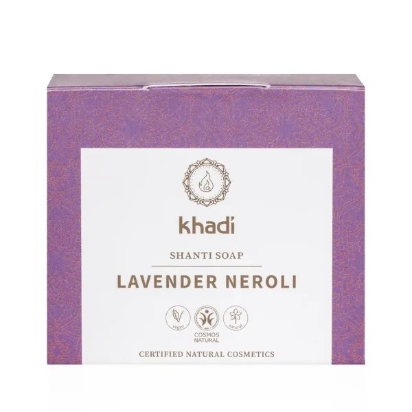 Jabón Shanti Lavender Neroli Khadi