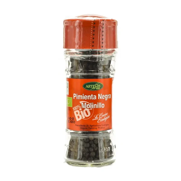 Pimienta Negra Grano con Molinillo Artemis 40 gr
