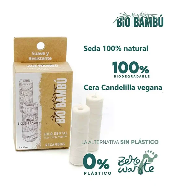 Recambios hilo dental BioBambu