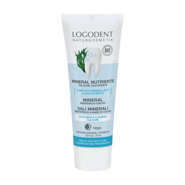 Dentrífico Mineral Calcio Logona 75 ml