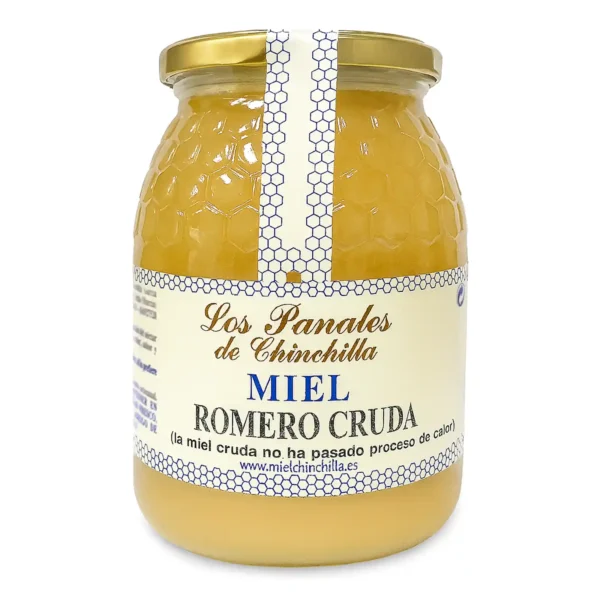 Miel romero cruda Panales de Chinchilla 1Kg