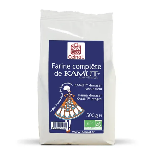 Harina de Kamut integral Celnat 500 gr