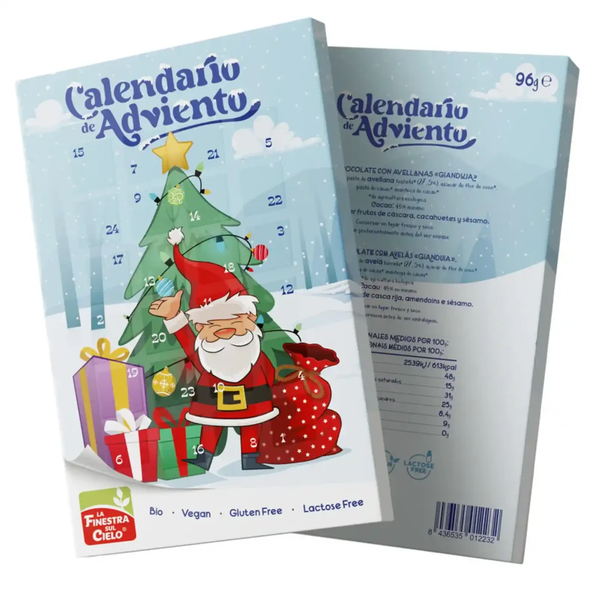 Calendario Adviento Solidario La Finestra 120 Gr