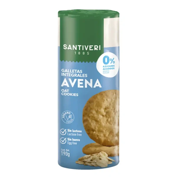 Galletas Integrales Avena Santiveri 190 gr