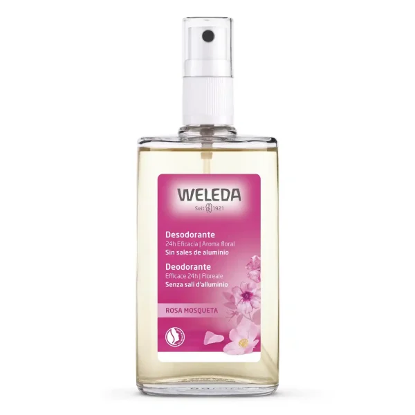 Desodorante Spray Rosa Mosqueta Weleda 100 ml