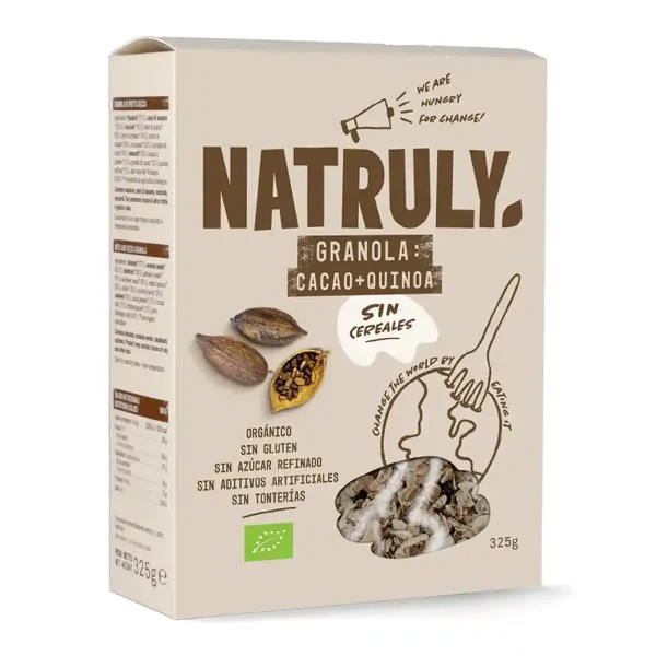 Granola Cacao y Quinoa Natruly 325 g