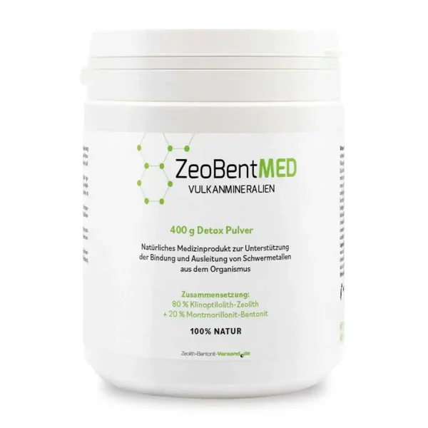 ZeoBentMED polvo detox ZeoBent 400 g