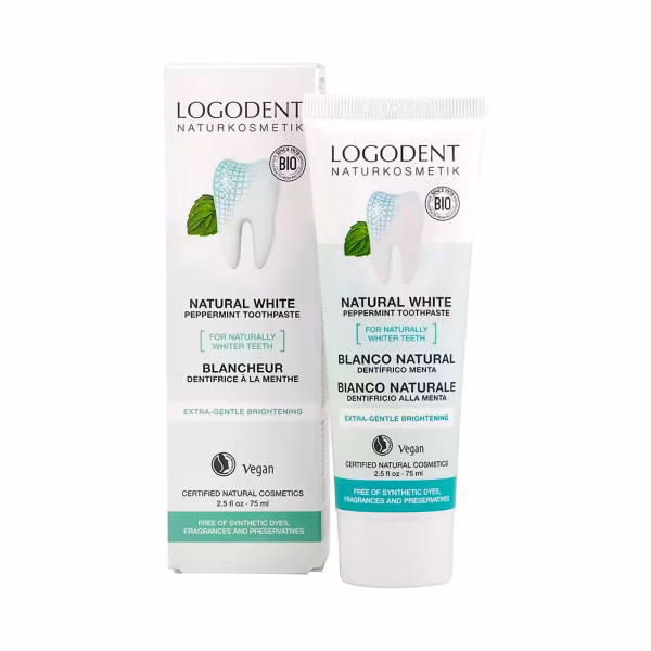 Dentifrico Blanqueador Menta Logona 75 ml