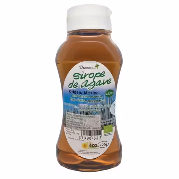 Sirope Crudo de Agave Dream Foods 700 g