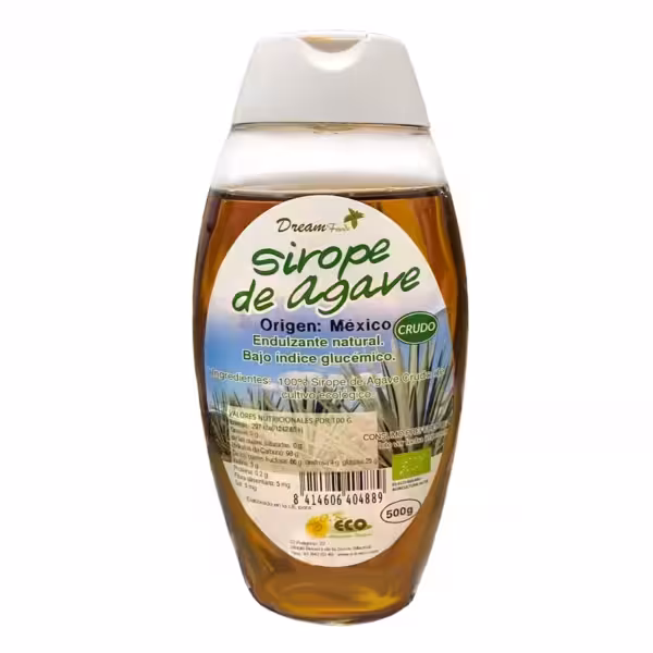 Sirope de Agave crudo Dream Foods 500 g