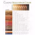 Cuadro de colores Tinte Herbal Cultivators