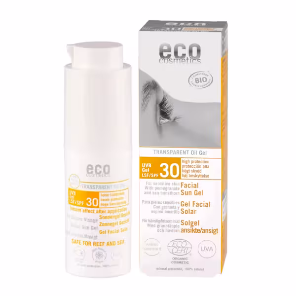Gel Solar Facial SPF30 Eco Cosmetics 30ml