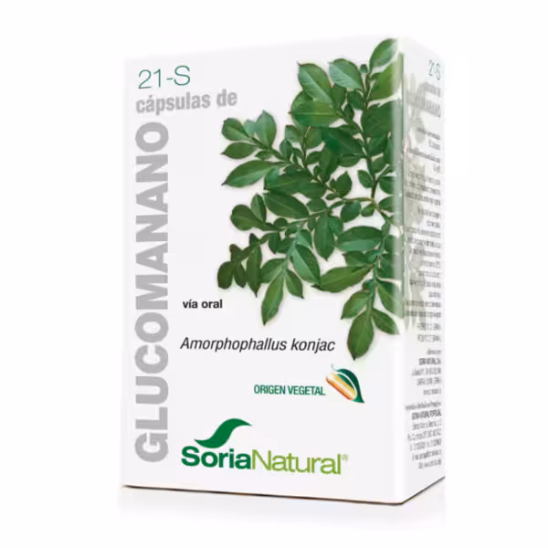 Glucomanano 21-S Soria Natural 60 caps