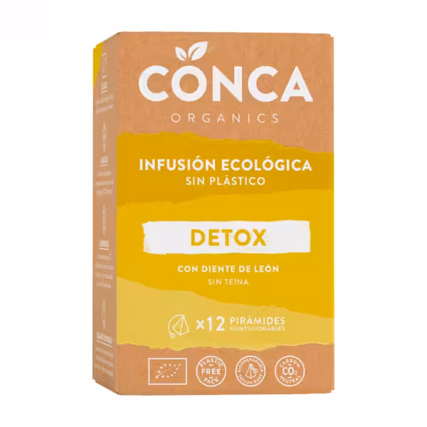 Infusion Detox Eco Conca 12 pirámides