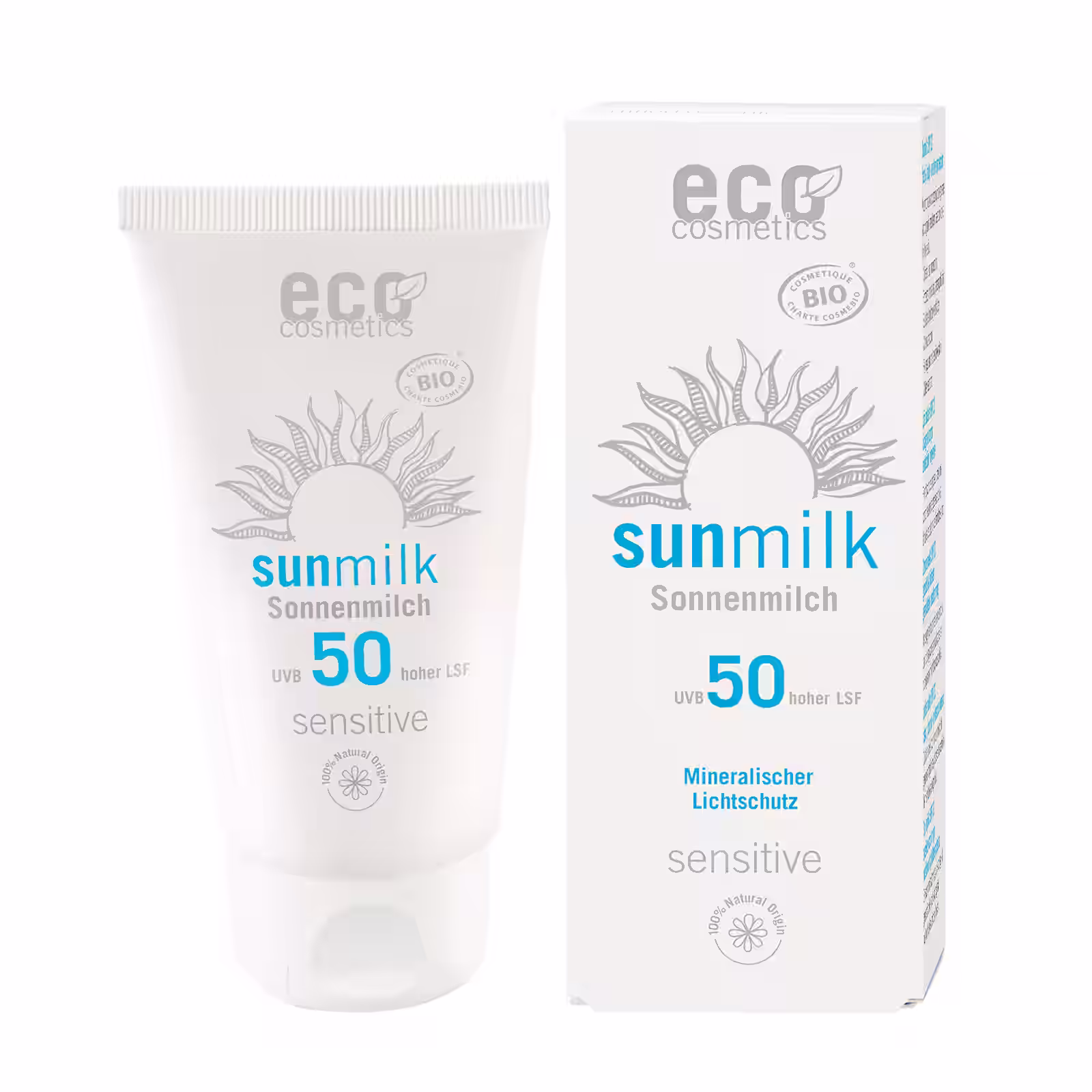 Leche Solar SPF50 Eco Cosmetics 75ml