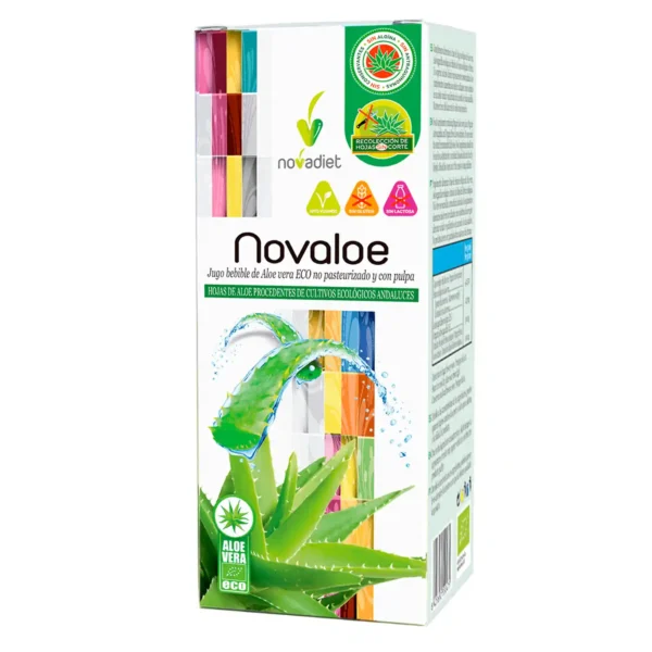 Novaloe Aloe vera sin pasteurizar noVadiet 1 litro