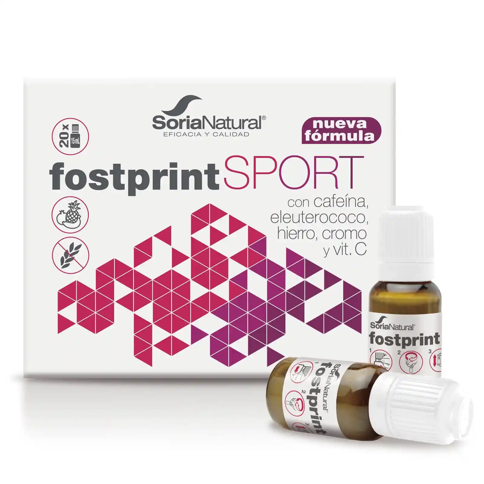 Fostprint Sport Soria Natural 20 Viales