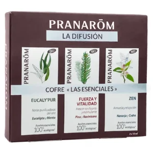 La Difusión Cofre Las Esenciales Pranarôm 3X10