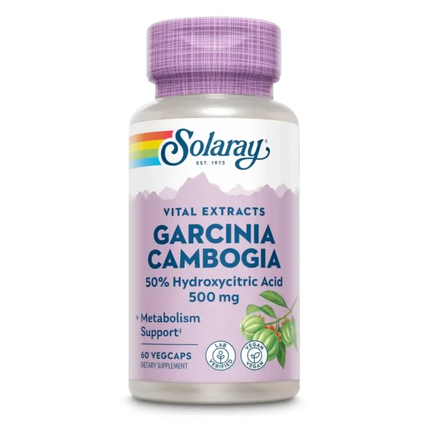 Garcinia Cambogia 500mg Solaray 60 caps