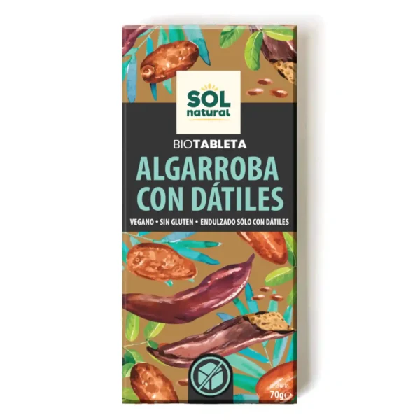 Algarroba con Dátiles Sol Natural 70 g
