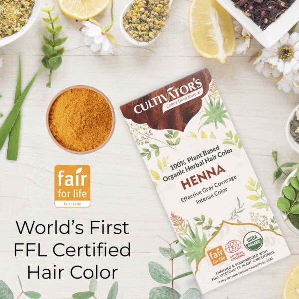 Tinte Orgánico Henna Cultivators 100 g