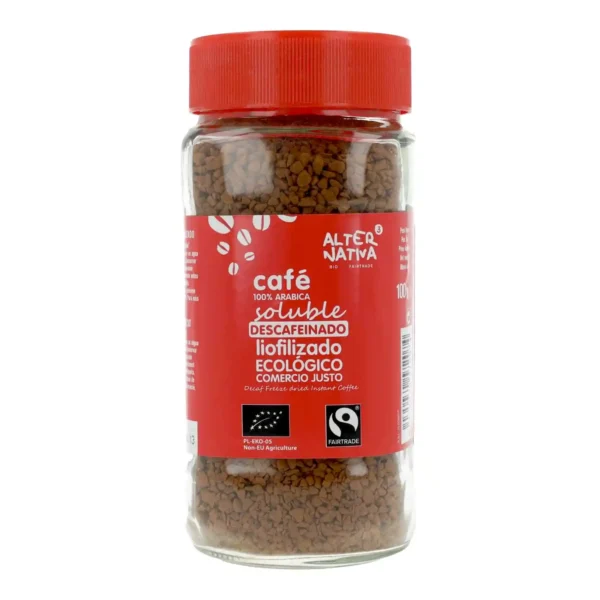 Café Soluble Liofilizado Descafeinado Alternativa3 - 100 g